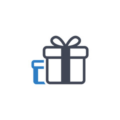Gift boxes icon