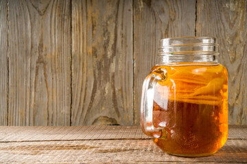 Fermented drink Kombucha