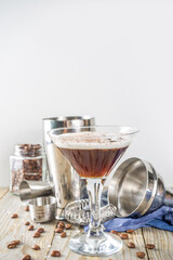 Homemade Espresso Martini Cocktail
