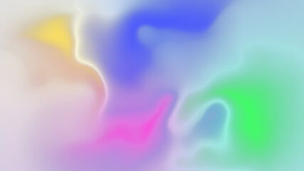 Abstract soft cloud background in pastel colorful gradation.