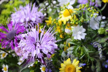 ハーブ花のアレンジメントアップ