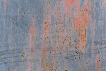 Old metal sheet roof texture. Pattern of old metal sheet.