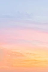 Foto op Plexiglas sunset in the sky © Patcharee