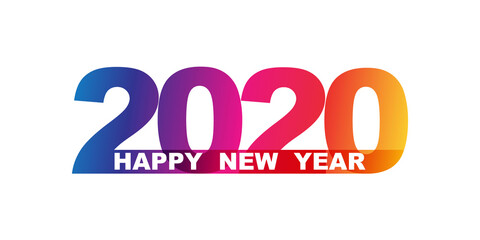 2021 Happy New Year Colorful background and christmas themed congratulations and cards.