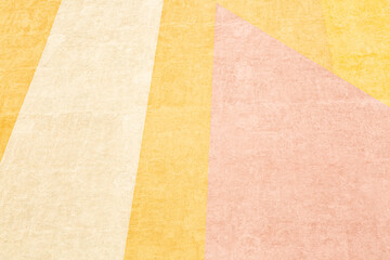 Fototapeta premium The colorful concrete wall is painted in warm colors. Background texture