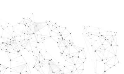 Big data cloud scientific concept.