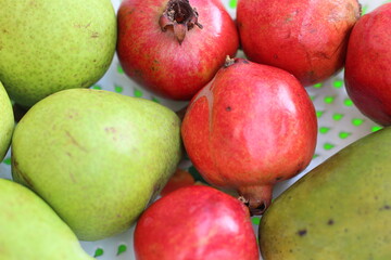 A fresh fruit basket