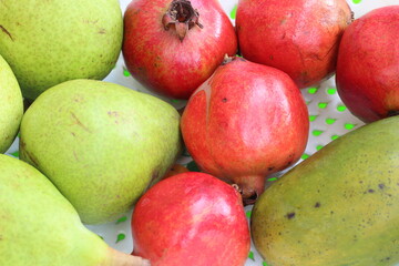 A fresh fruit basket