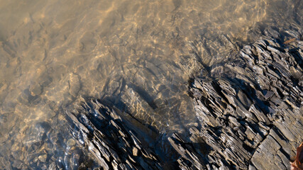 Stones texture and background. Rock texture