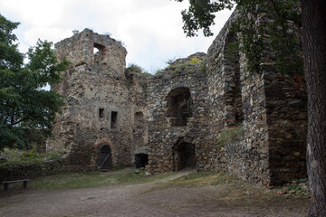 Fototapeta na wymiar Castle Cornstejn in the Czech Republic