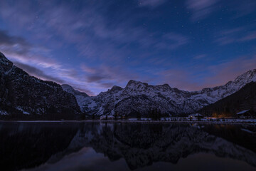 Wintermorgen am Almsee