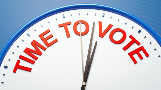 clock time to vote