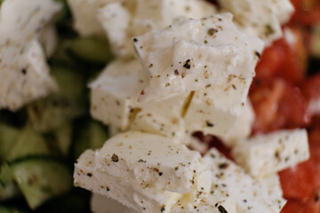salad with cheese