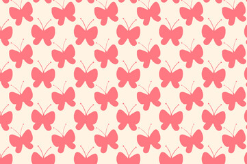Beautiful butterfly pattern design. Suitable for wallpapers and backgrounds.