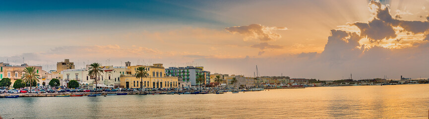 sunset on ​​Molfetta