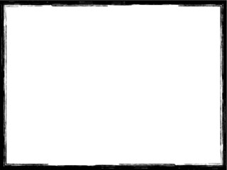 Vector Frames. rectangles for image. distress texture . Grunge Black borders isolated on the background . Dirt effect . geometric shapes for your design