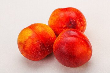 Ripe sweet tasty Nectarine fruit
