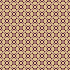 Seamless flower pattern vector background
