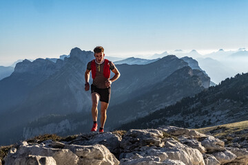 Trail Running en chartreuse