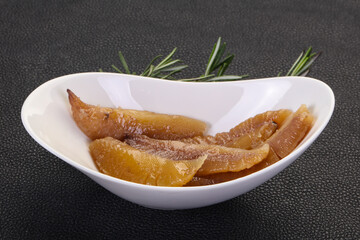 Pickled herring caviar