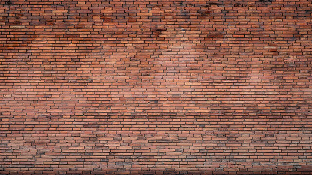 red brick wall texture grunge background