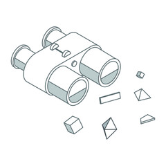 Isometrische Research Grafik