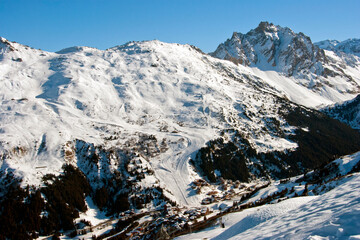 Meribel Mottaret Les Trois Vallees 3 Valleys ski area French Alps France