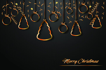2021 Merry Christmas background for your seasonal invitations, festival posters, greetings cards. 