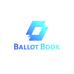 Ballot Book Logo Design, Ballot Logo Concept, Survey, Vote, Election concept, Creative Book