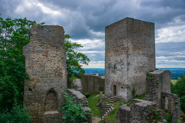Old castle Choustnik, South Bohemia, Czech Republic