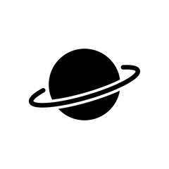 Saturn icon vector
