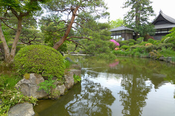 Obraz premium 輪王寺庭園