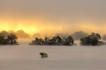 Obraz premium 桧原湖