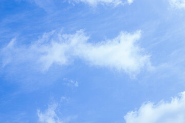 blue sky with clouds