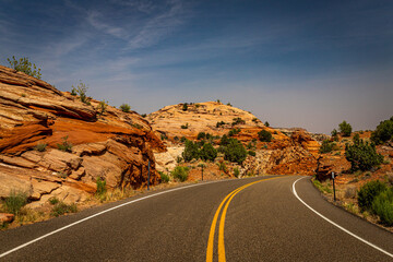 Fototapeta na wymiar Utah State Route 12 Scenic Drive
