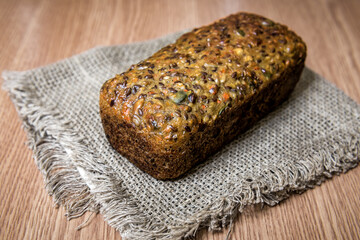 loaf of wholemeal bread