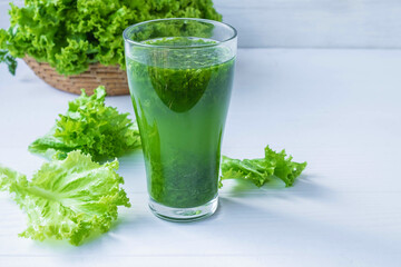 Fresh vegetable juices for health