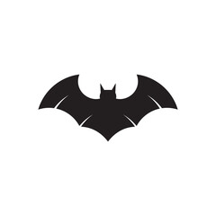 Bat animal logo and symbol design template