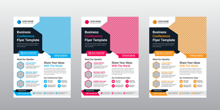 Corporate Business Conference Flyer Template
