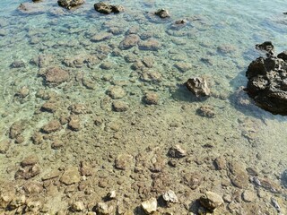 Stones and sea