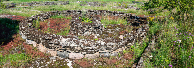 Rebala barrows, remins of prehistoric stone-cist graves in Rebala Heritage Reserve © Karl Allen Lugmayer