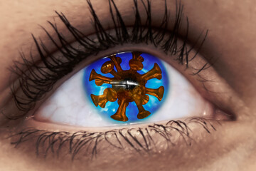 Virus im Auge