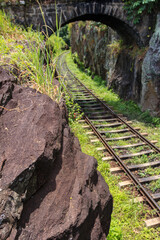 Upcountry mainline railway track Sri Lanka
