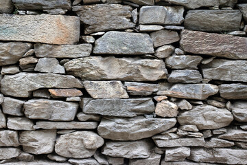 Stone rock texture wall background.