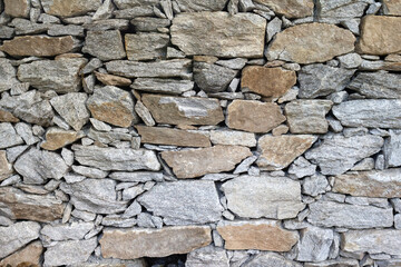 Obraz premium Natural stone masonry rock texture background.