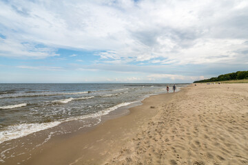 Beach in Ückeritz on the island Usedom 