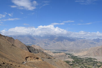 view from the top of the mountain