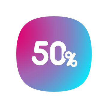 50% - Button
