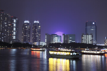 Obraz na płótnie Canvas 東京湾の夜景