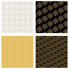 Trendy geometric background patterns for your design. Wallpaper texture. Vector illustration